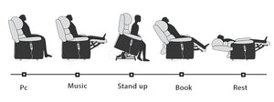 Customizable Options Dual Motor Electric Lift Chair Recliner for Home Theater