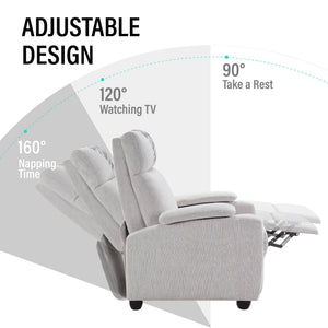 Brown Recliner Sofa