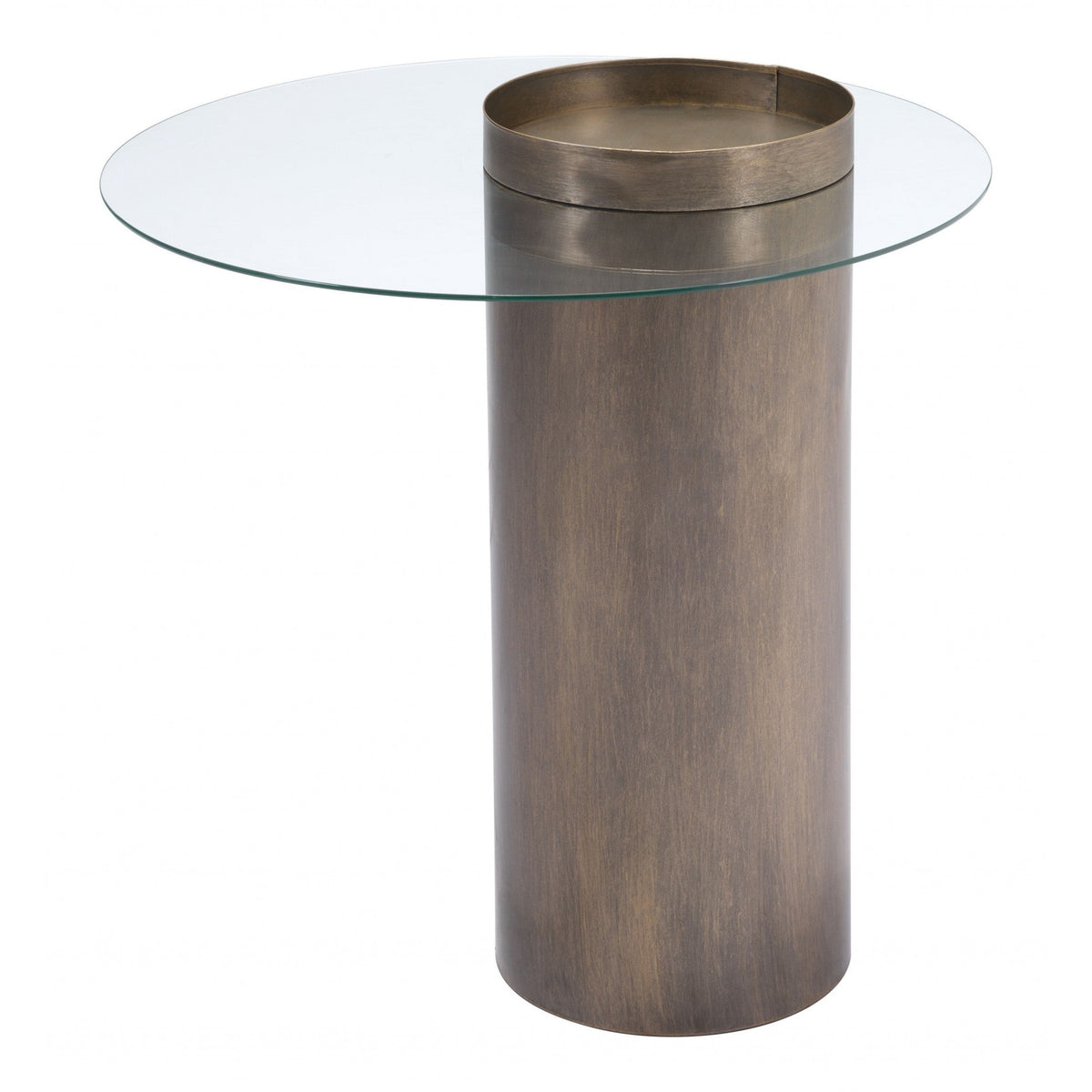 HMS Contemporary Antique Gold End Table Handmade Modern Design Mirrored Finish Wooden Glass Marble for Home School Furniture