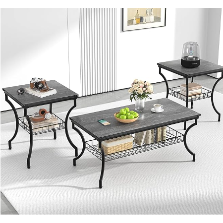 3-Piece Coffee Table and FCJ Living Room Set