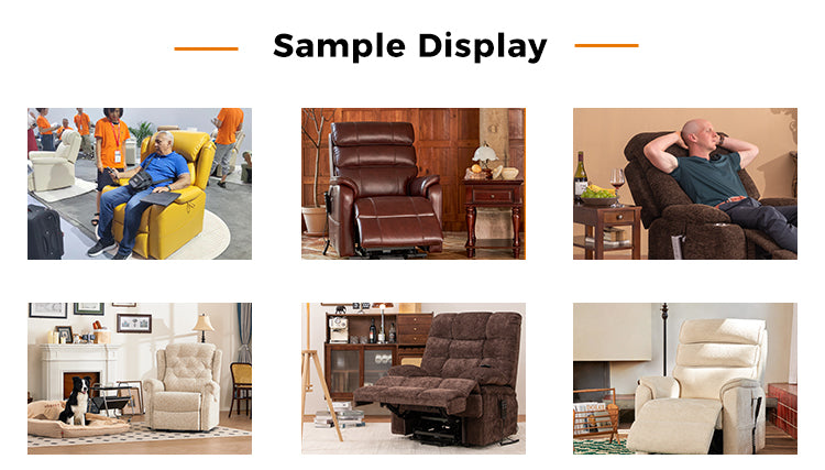Customizable Options Dual Motor Electric Lift Chair Recliner for Home Theater
