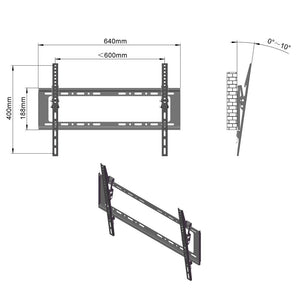 High Quality TMW798 Wall Mount TV Stand Bracket with Spirit Level Useful for TVs