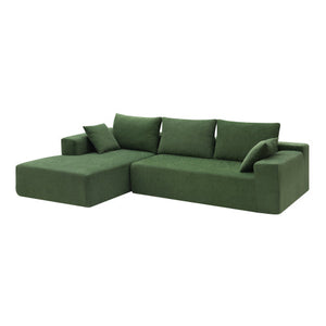 FCJ Contemporary 2-Seater Modular Combination Living Room Sofa Set Convertible Extendable for Home Use Corner Feature Included