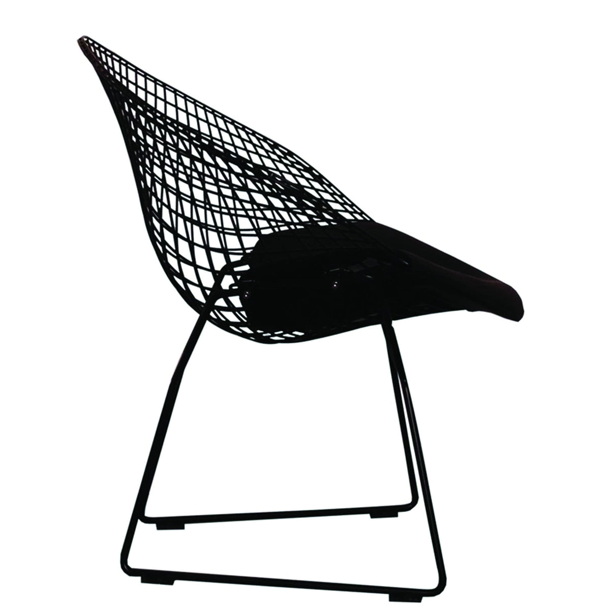 32\" HMS Black Chaise Lounge Chair
