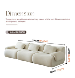 Vacuum Package Modular Foam Compressed Sofa Empty Modern Roll Sponge Compressed Sofa US Drop Shipping Furniture Compressed Sofa