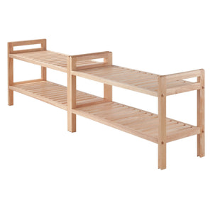 Mercury 2-Piece Stackable Shoe Rack Set Premium Shoe Storage Solution