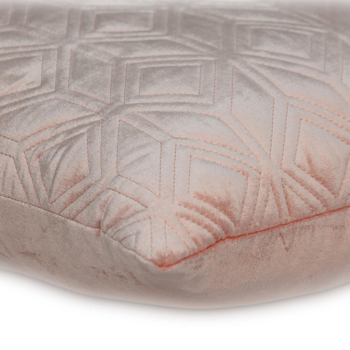 Hms Tufted Diamonds Rose Gold Velvet Accent Pillow Elegant Accent for Living Room Chairs