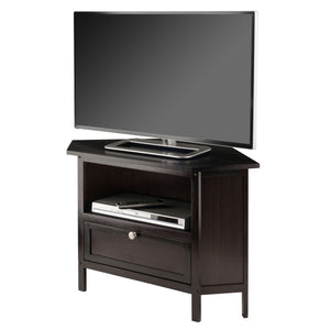 Zena Espresso Corner TV Stand