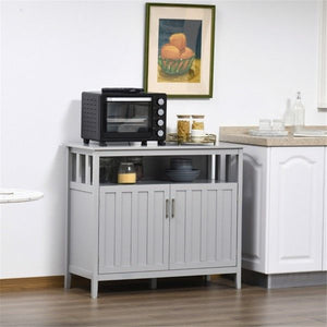 Gray Kitchen Display & China Cabinet