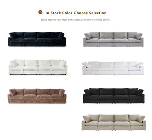 ATUNUS USA in Stock Drop Shipping Sofa American Traditional Living Room Furniture Corduroy Modular Sectional Couch Sofa Sets