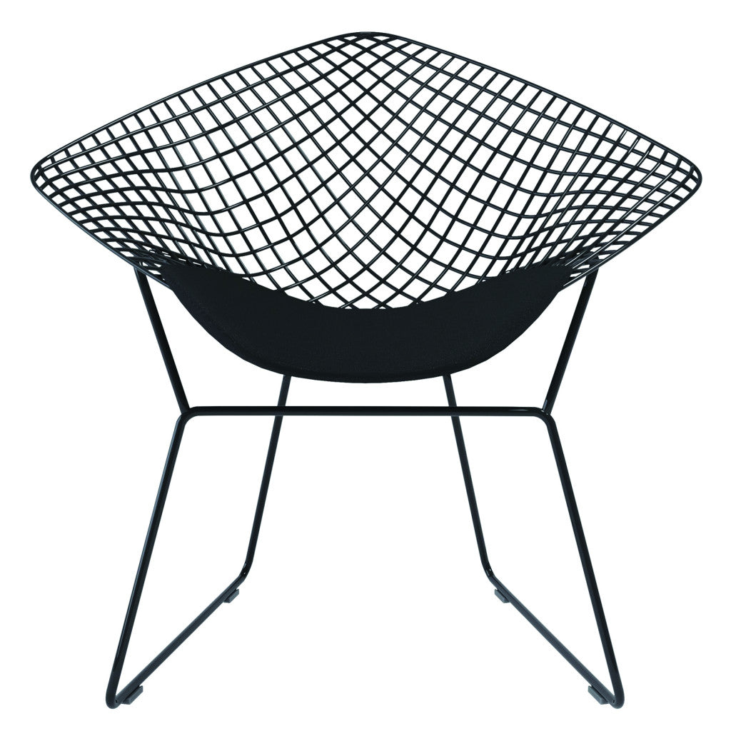 32\" HMS Black Chaise Lounge Chair