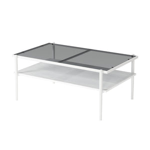 New Modern Coffee Table,coffee Tables for Living Room, Glass Coffee Table, Square Steel Coffee Table Living Room Furniture