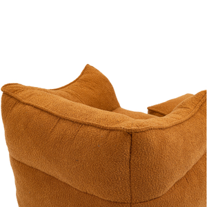 Durable Comfort High Back Bean Bag Chair Couch Indoor Outdoor Lazy Sofa Footstool for Adults and Kids