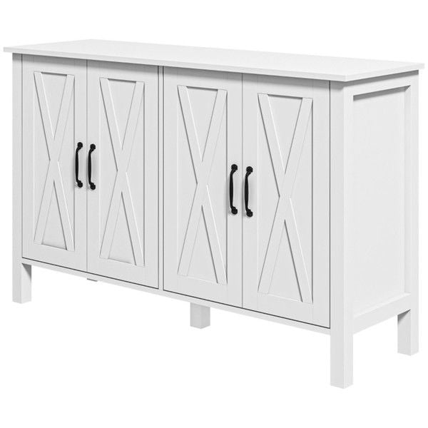 White Kitchen Buffet Cabinet TV Stand Product Category