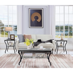 3-Piece Coffee Table and FCJ Living Room Set