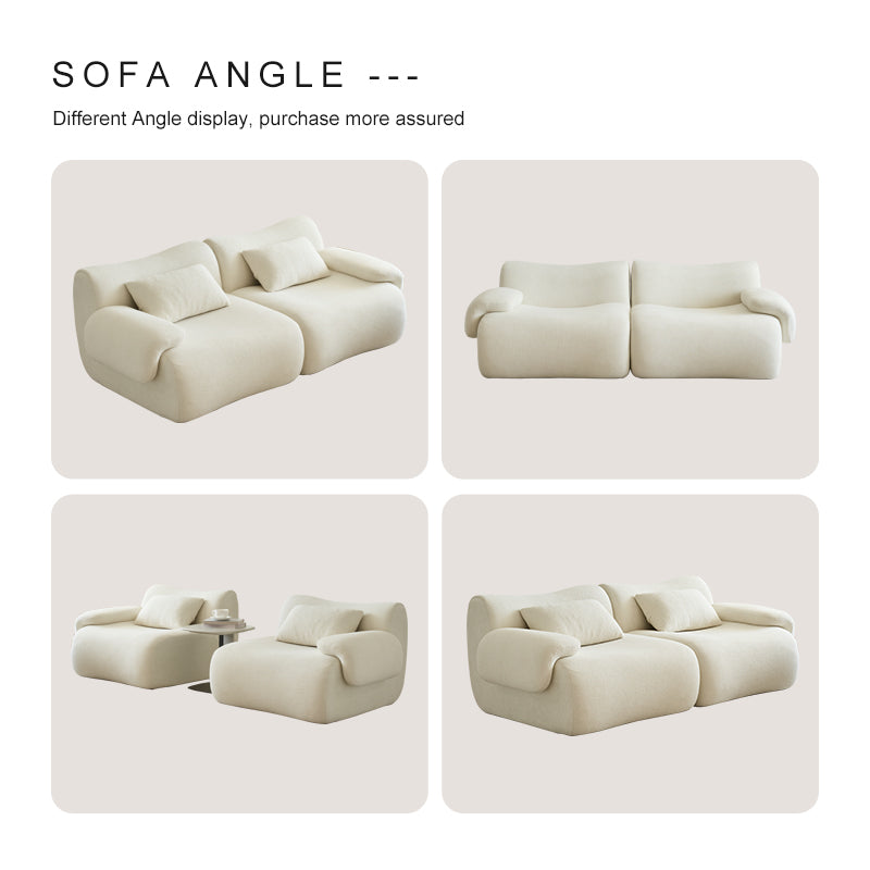 Vacuum Package Modular Foam Compressed Sofa Empty Modern Roll Sponge Compressed Sofa US Drop Shipping Furniture Compressed Sofa
