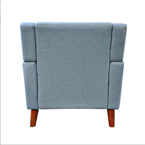 FCJ Greenmont Luxury Upholstered Armchair Convertible Accent Chair Extendable Massage Feature for Home Office Living Room Bar