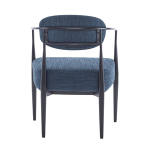 Mid-Century Modern Upholstered Accent Armchair