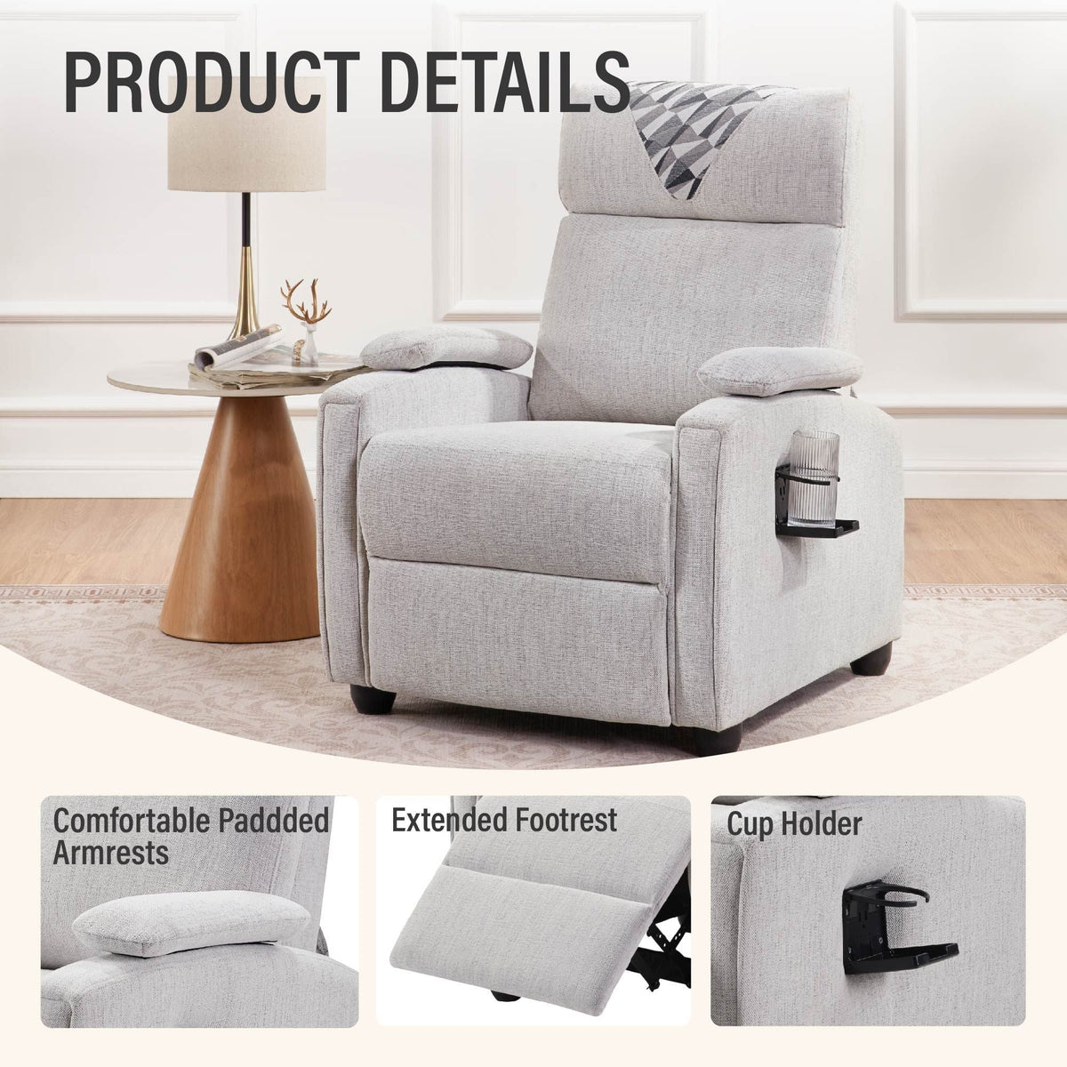 Brown Recliner Sofa