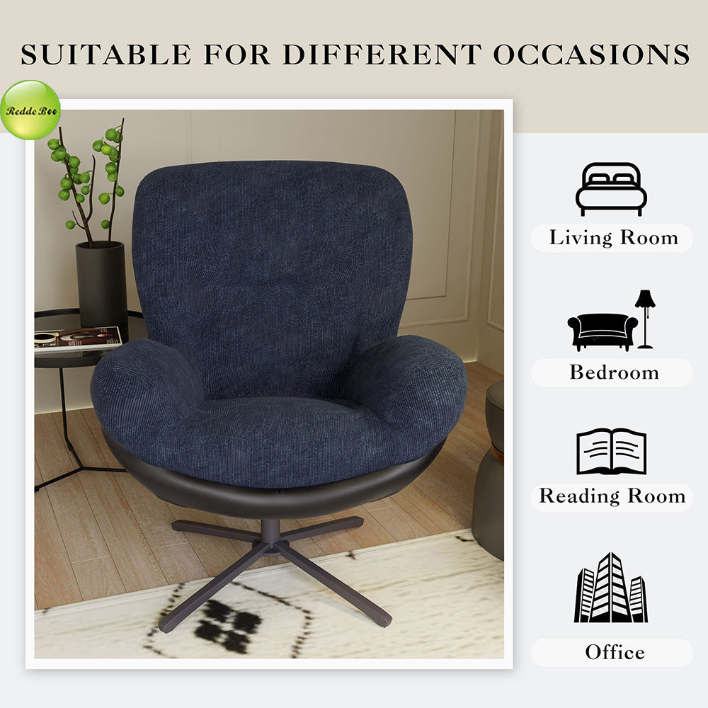 Fast Shipping In-stock Modern Striped Velvet Fabric Armless Fabric Accent Chair for Home Living Room or Hotel Use