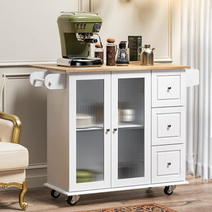 US Overseas Warehouse Free Shipping Black Storage Buffet Cabinet 3 Doors Sideboard Cabinet with Adjustable Shelf