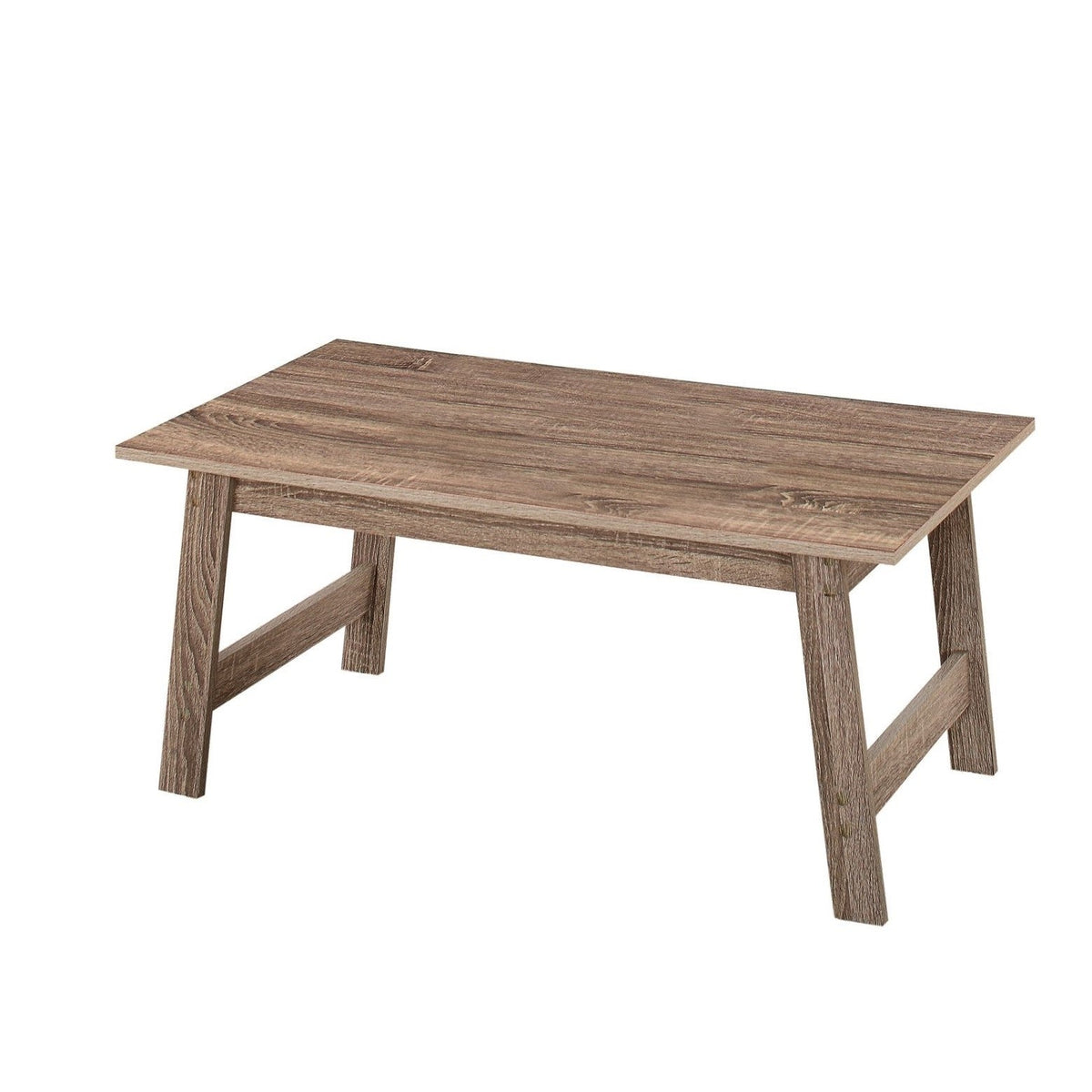 HMS Set Three 36\" Taupe Coffee Table Farmhouse Design Living Room Furniture Storage Metal Sintered Stone for Home Entry Use