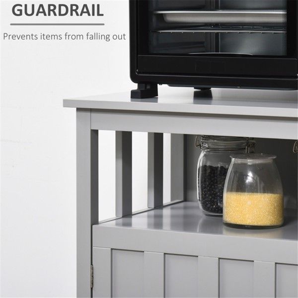 Gray Kitchen Display & China Cabinet