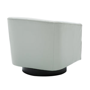 Garland Dove Grey Wood Base Swivel Chair