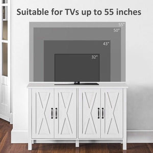 White Kitchen Buffet Cabinet TV Stand Product Category