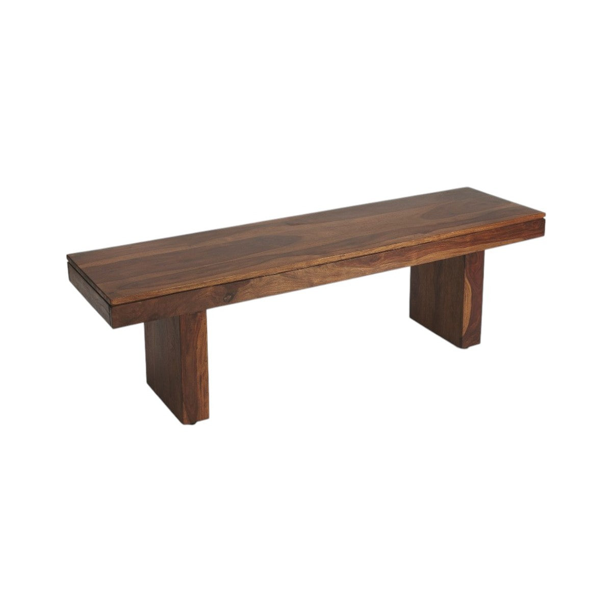 HMS Modern Chunky Solid Wood Coffee Table Bench