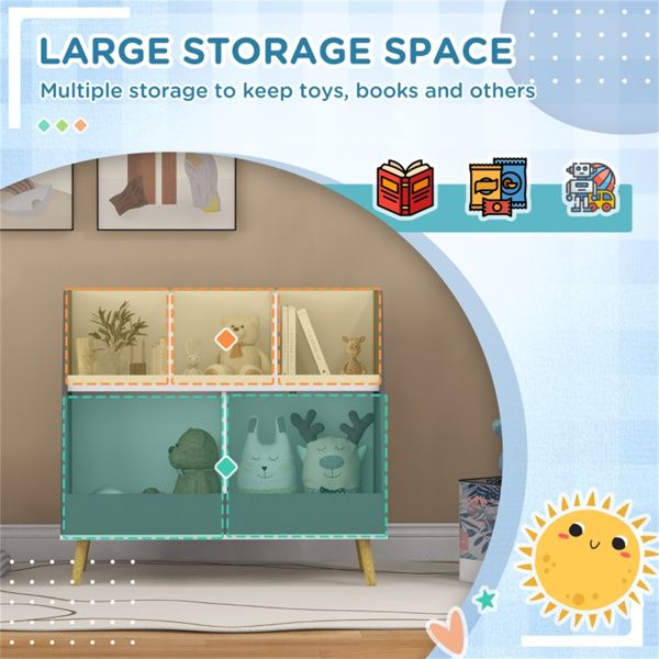 Swiship-Ship Kids Bookcase Age Appropriate Bookshelf for Children for WalMart Prohibited Item