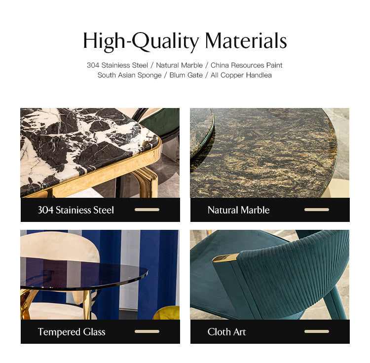 Modern Glass Sofa Side Table Beside Corner Table Living Room Balcony Gold Metal Round Coffee Table