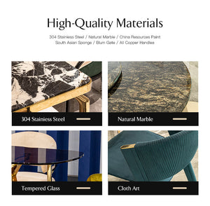 Modern Glass Sofa Side Table Beside Corner Table Living Room Balcony Gold Metal Round Coffee Table