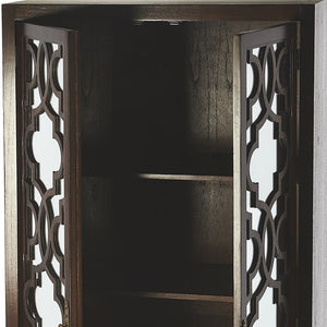 HMS Morjanna White Tall Cabinet Solid Wood MDF Antique Design Style for Home Hotel Villa Living Room Dining Room Furniture