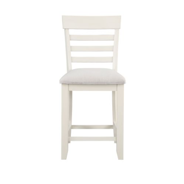FCJ Hyland Brown Counter Chair for Living Room