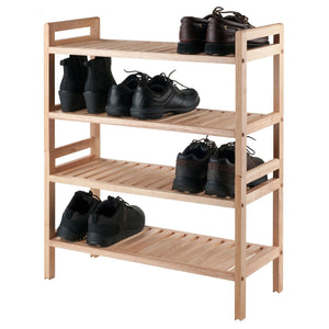Mercury 2-Piece Stackable Shoe Rack Set Premium Shoe Storage Solution