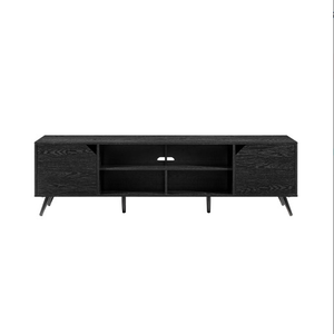 FCJ Contemporary 2-Door TV Stand Minimalist Modern & Luxury for TVs up to 80 Inches MDF Panel for Living Room or House