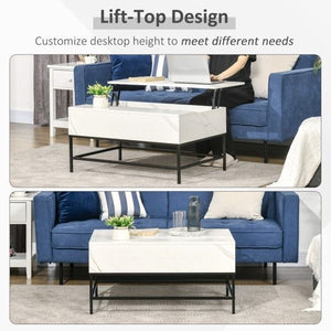 White Top Coffee Table