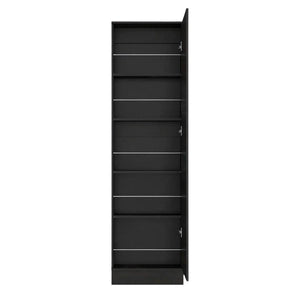 HMS Black Stainless Steel Shoe Rack Convertible Extendable Durability Stylish Antique Modern for Home Furniture Living Room