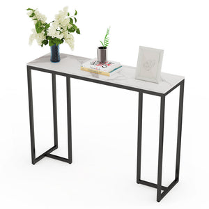 USA FREE SHIPPING Wholesale High Class Marble Console Table Coffee Table Behind Couch for Corridor Entrance